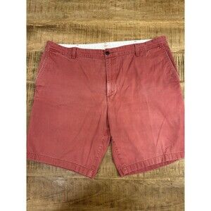 Dockers Shorts Mens Size 42 Flat Front Chino Salmon
